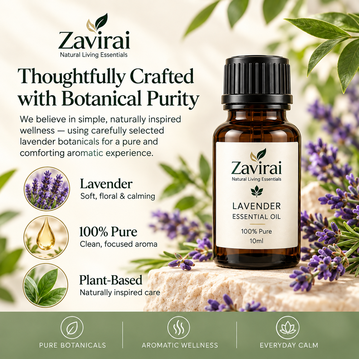 Zavirai Lavender Essential Oil