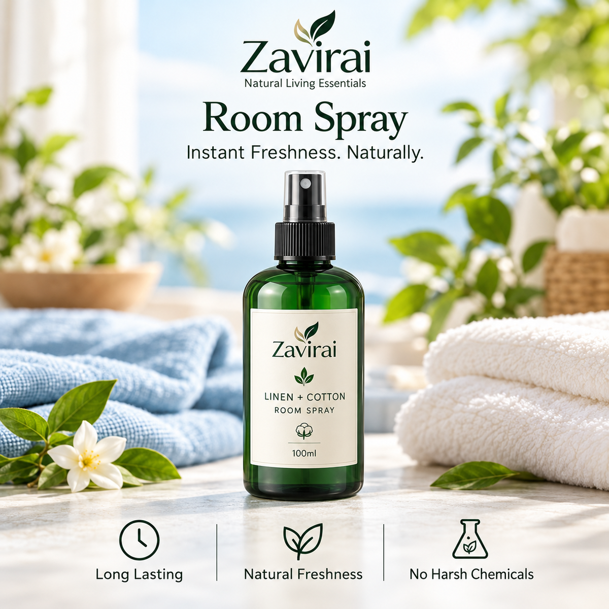 Zavirai Linen & Cotton Room Spray